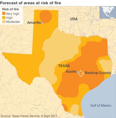 fires in texas map historical